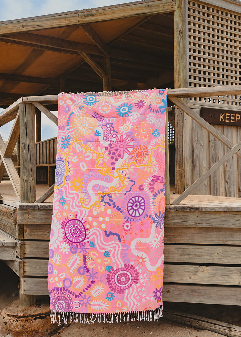 Towel - Country in Colour / Blush