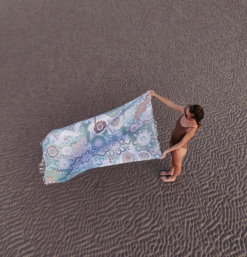 Towel - Country in Colour / Green